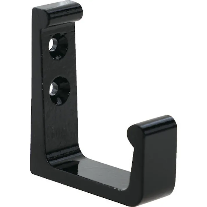 【CAINZ-DASH】トラスコ中山 アルミL型フック 35mm 黒 AH35-BK【別送品】