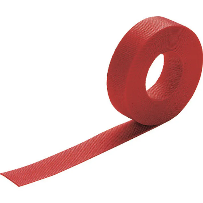 【CAINZ-DASH】トラスコ中山 ナイロン平ベルト 1.2t×20mm×5m 赤 TNB205-R【別送品】