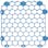 【CAINZ-DASH】トラスコ中山 抗菌・防炎ジョイントスノコ　土足用　ブルー TJDDS15-BL【別送品】