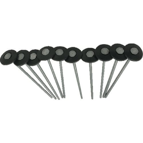 トラスコ中山 シート用押さえ鉄釘 押さえパットセットタイプ 15cm 10本 SKP15-10 防草シート用品 トラスコ中山 シート用押さえ鉄釘 押さえパットセットタイプ 15cm 10本 SKP15-10 防草シート用品