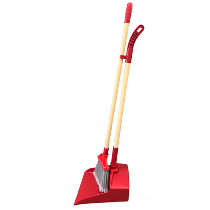 【CAINZ-DASH】トラスコ中山 多機能ほうきチリトリセット レッド TDPS10-SET-R【別送品】