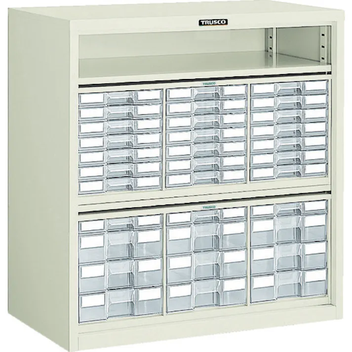 【CAINZ-DASH】トラスコ中山 コンテナラックケース バンラックケース L型 844X470XH1790 604L【別送品】