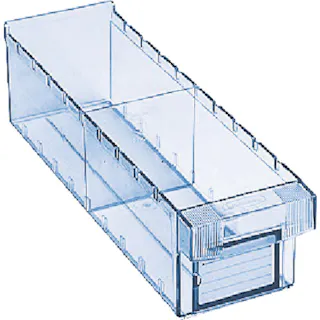 【CAINZ-DASH】トラスコ中山 樹脂製引出し 内寸111X418X108 透明 ML-1【別送品】