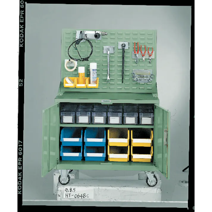 【CAINZ-DASH】トラスコ中山 パネルコンテナラック用電気ドリルフック 2本爪 PF-4W【別送品】