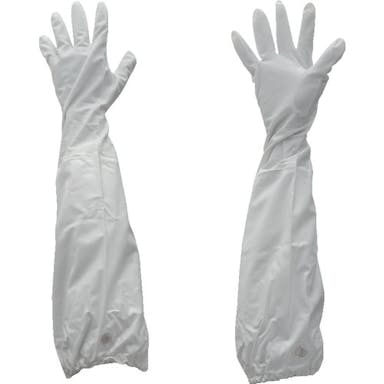 【CAINZ-DASH】トラスコ中山 腕カバー付塩ビ薄手手袋 TPGAC-L【別送品】
