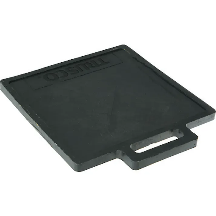 【CAINZ-DASH】トラスコ中山 ゴム製アウトリガーベース 350×400 ORB-R350【別送品】