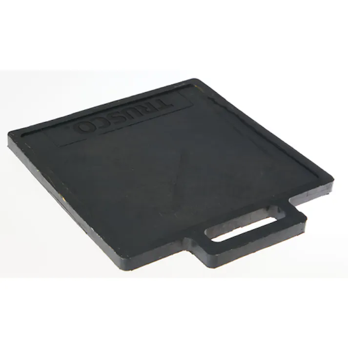 【CAINZ-DASH】トラスコ中山 ゴム製アウトリガーベース 350×400 ORB-R350【別送品】