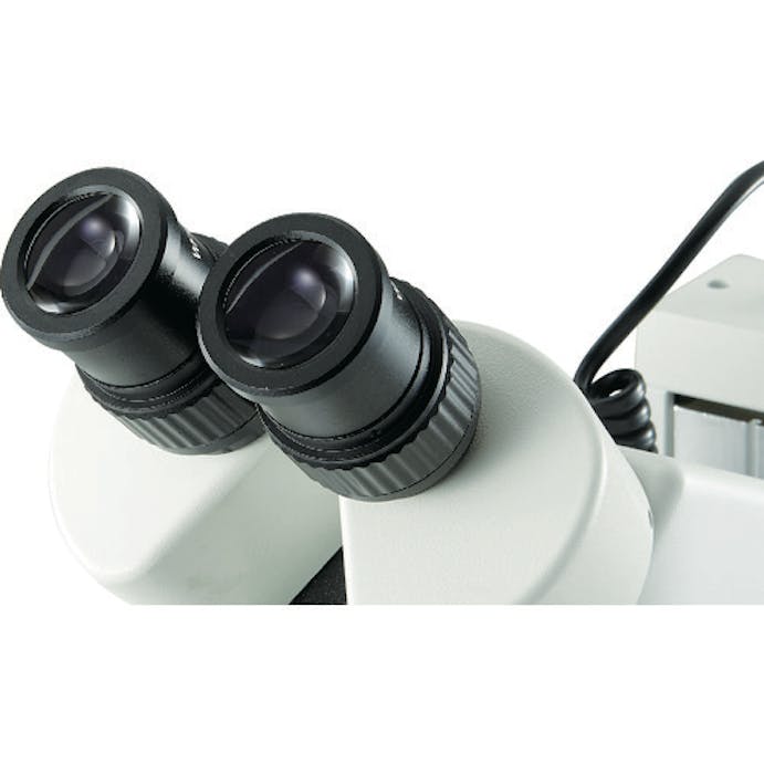 【CAINZ-DASH】トラスコ中山 ズーム実体顕微鏡　双眼　フレキシブルアームライト照明付　ＳＣＯＰＲＯ（スコープロ） ZMSFA-B1【別送品】