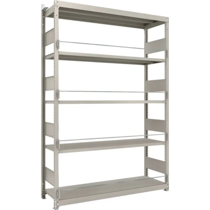 【CAINZ-DASH】トラスコ中山 災害備蓄ラック スチールラック M1.5型 W1460×D445×H2100 5段 単体 M1.5-DS7545【別送品】