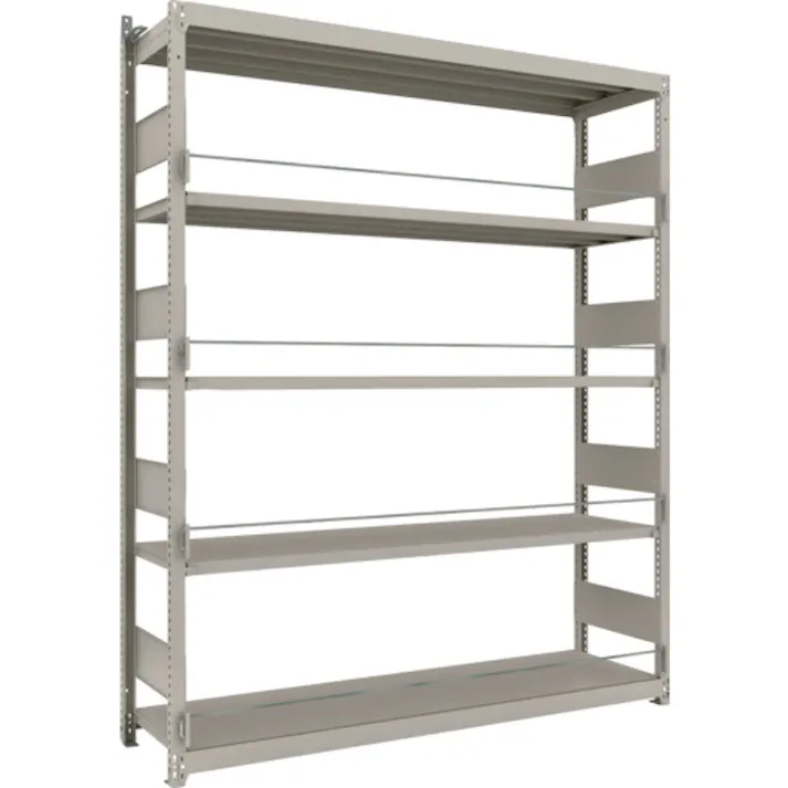 【CAINZ-DASH】トラスコ中山 災害備蓄ラック スチールラック M1.5型 W1760×D445×H2100 5段 単体 M1.5-DS7645【別送品】