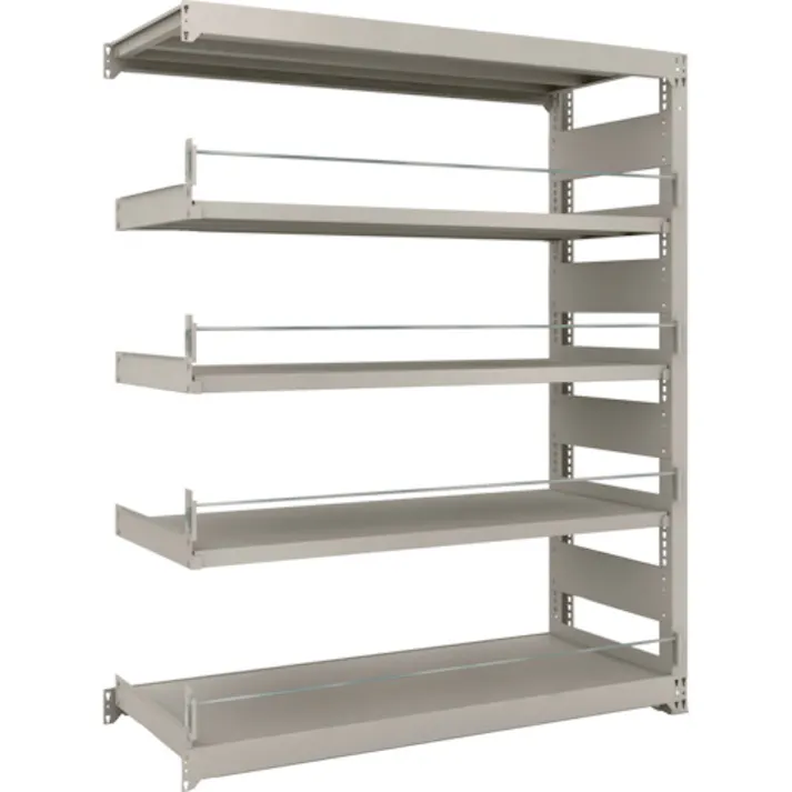 【CAINZ-DASH】トラスコ中山 災害備蓄ラック スチールラック M3型 W1500×D571×H1800 5段 連結 M3-DS6565B【別送品】