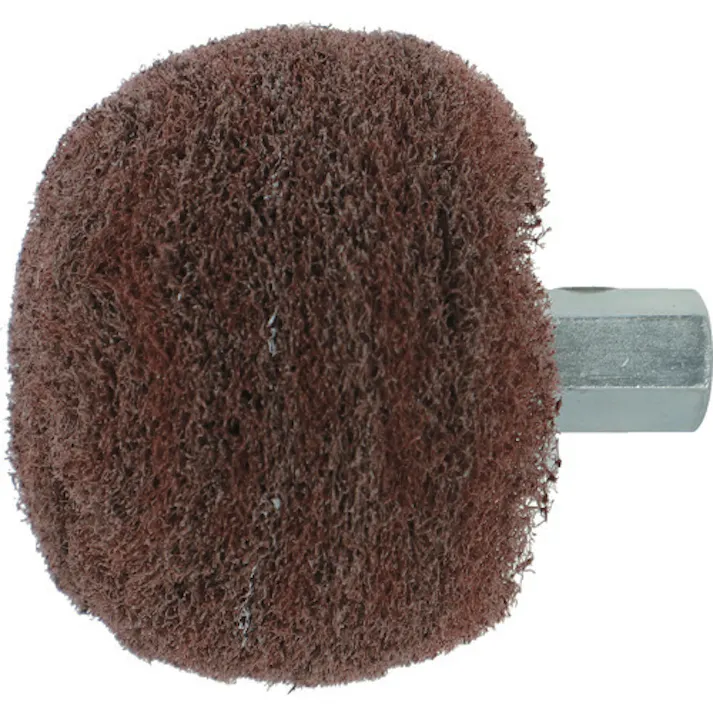 【CAINZ-DASH】トラスコ中山 曲面軸付ナイロンホイール Φ50 #320(1個入) TRNJ50-320-1P【別送品】