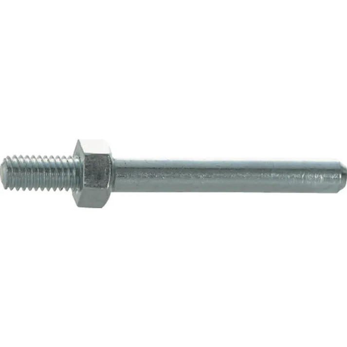 【CAINZ-DASH】トラスコ中山 曲面軸付ナイロンホイール専用軸 Φ6X40MM(1個入) TRNJ6-40【別送品】