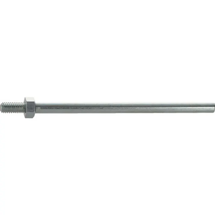 【CAINZ-DASH】トラスコ中山 曲面軸付ナイロンホイール専用軸 Φ6X100MM(1個入) TRNJ6-100【別送品】