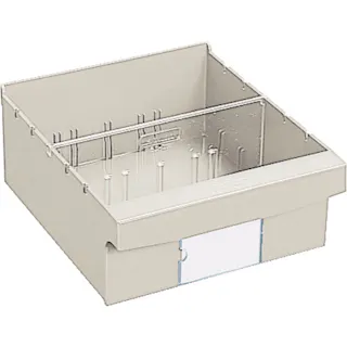 【CAINZ-DASH】トラスコ中山 ボトル式棚用オプション 樹脂製引出し 内寸243×255×108 ネオグレー MM-2【別送品】