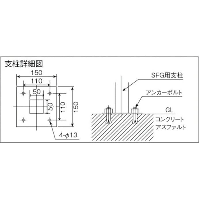 【CAINZ-DASH】トラスコ中山 セーフティーガード扉増結用　間口９７９ｍｍＸ高さ９５５ｍｍ SFG-09DB【別送品】