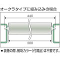 【CAINZ-DASH】トラスコ中山 取替用単品　スチールローラー　Φ５７×１．４ｔ　Ｗ３００　Ｓ付 VL57W300【別送品】