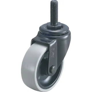 【CAINZ-DASH】トラスコ中山 ナイロンウレタンキャスター75φ自在 STD-75NU【別送品】