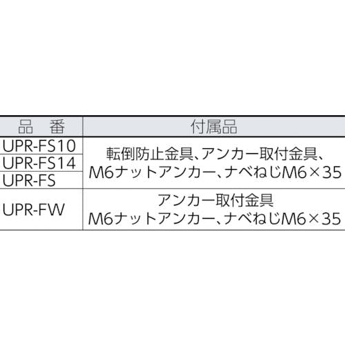 CAINZ-DASH】トラスコ中山 ＵＰＲ型パンチングラック枠のみ Ｈ１８８５