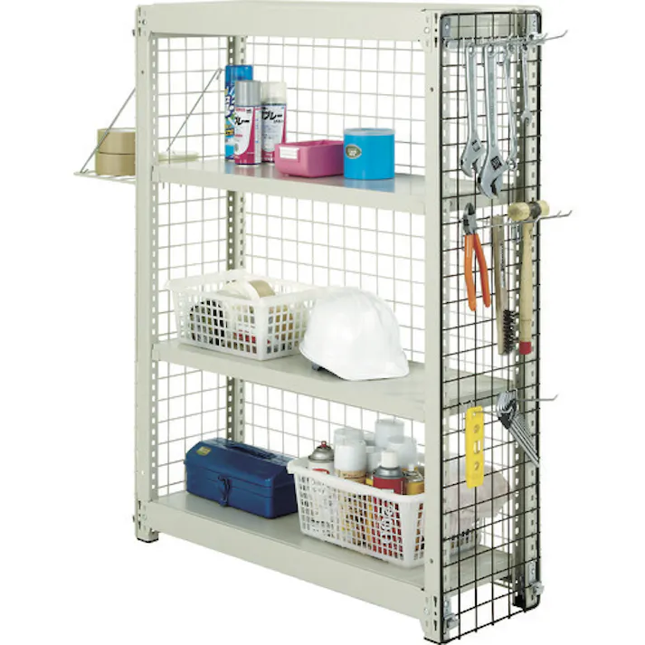 【CAINZ-DASH】トラスコ中山 棚用ディスプレイネット 金具付300X900 TN-3009【別送品】