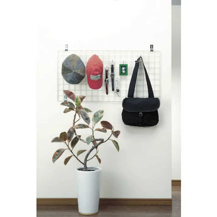 【CAINZ-DASH】トラスコ中山 棚用ディスプレイネット 金具付300X900 TN-3009【別送品】