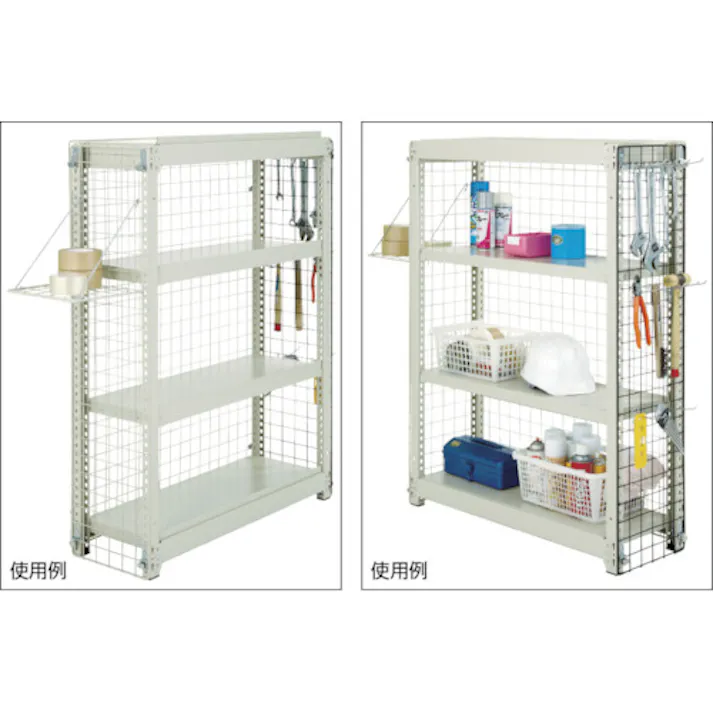 【CAINZ-DASH】トラスコ中山 棚用ディスプレイネット 金具付 300X1200 TN-3012【別送品】