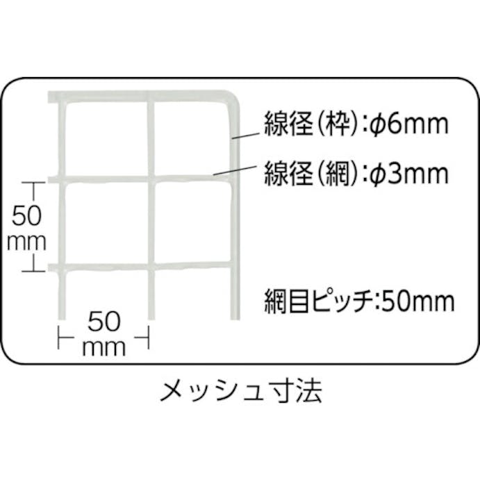 【CAINZ-DASH】トラスコ中山 棚用ディスプレイネット　金具付　３００Ｘ１５００ TN-3015【別送品】