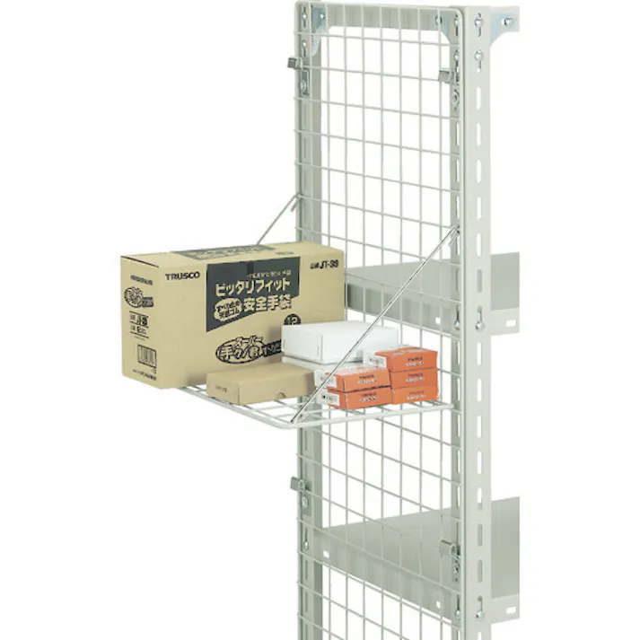 【CAINZ-DASH】トラスコ中山 メッシュ棚板 ステー付 269X260 NG TMT-300【別送品】