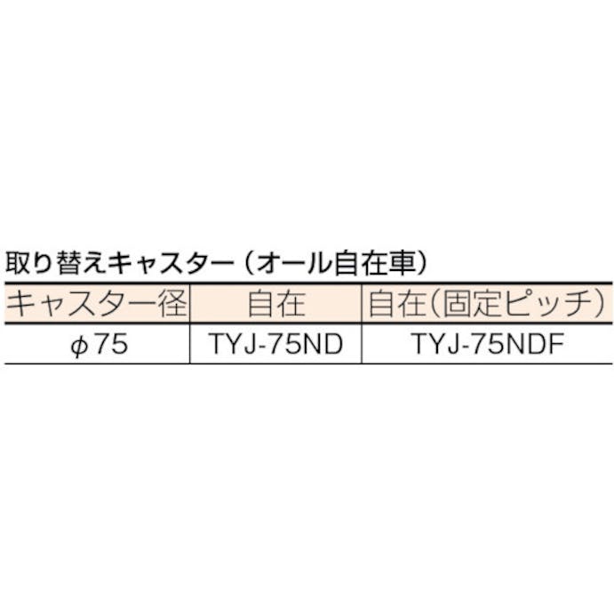 【CAINZ-DASH】トラスコ中山 静電気対策運搬車　導電性ルートバン　６００×４００　４輪自在 MPD-600J【別送品】