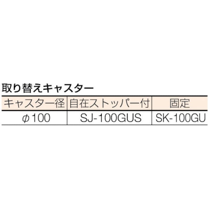 【CAINZ-DASH】トラスコ中山 エースワゴン　６８５Ｘ４５０ＸＨ８０２　ケント扉 BM-10C【別送品】