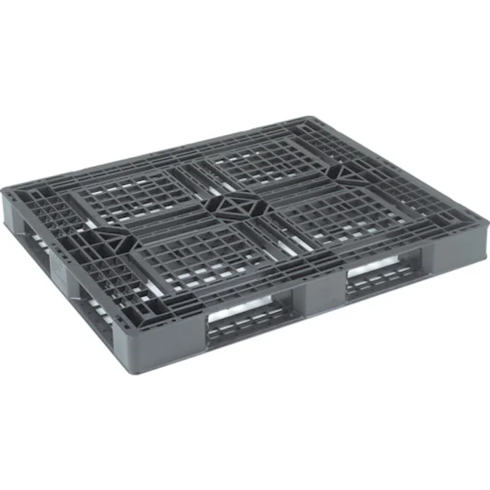 【CAINZ-DASH】トラスコ中山 樹脂パレット 片面4方差 1200X1000 TJL-D4-1210E【別送品】