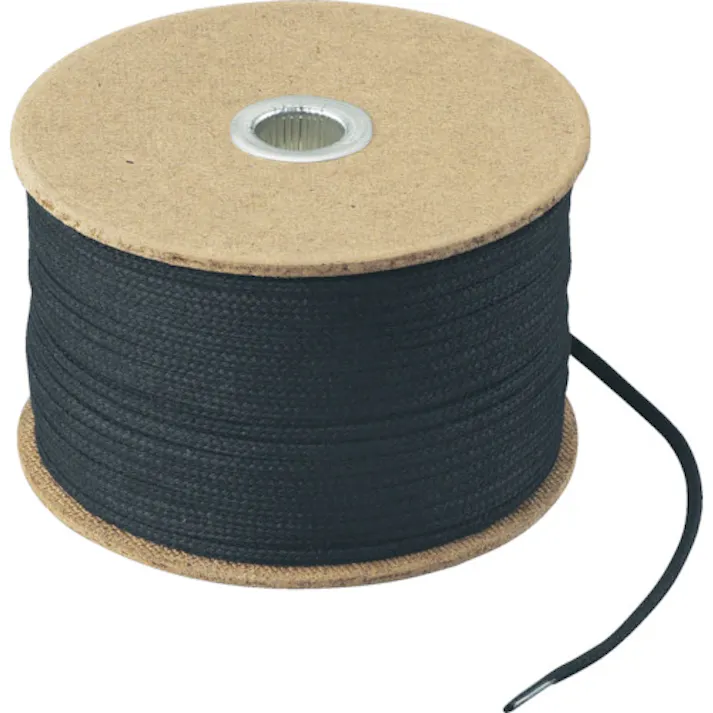 【CAINZ-DASH】トラスコ中山 ケーブルしばりひも 幅4mmX長さ50m 黒 TR-4050CV【別送品】