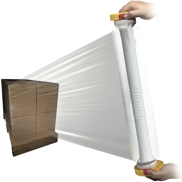 【CAINZ-DASH】トラスコ中山 ノンコアストレッチフィルムホルダー ブレーキ機能付き TNSH-77421【別送品】