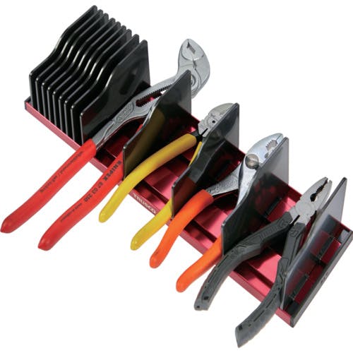 CAINZ-DASH】トラスコ中山 プレート式プライヤーホルダ 黒 TPH-300A-BK