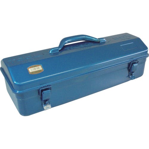 トラスコ中山 山型工具箱 433X168X173.5 ブルー Y-410-B スチール製工具箱 トラスコ中山 山型工具箱 433X168X173.5 ブルー Y-410-B スチール製工具箱