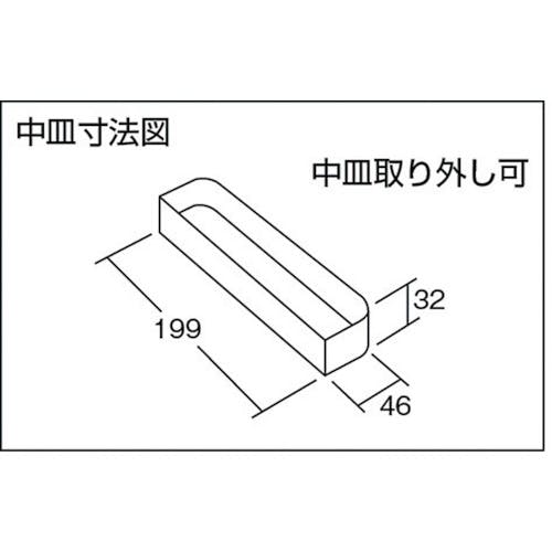 CAINZ-DASH】トラスコ中山 トランク型工具箱 ３８２Ｘ２２２Ｘ１５１