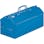 【CAINZ-DASH】トラスコ中山 山型中皿付工具箱　４６１Ｘ２０１Ｘ２６１　ブルー L-450-B【別送品】