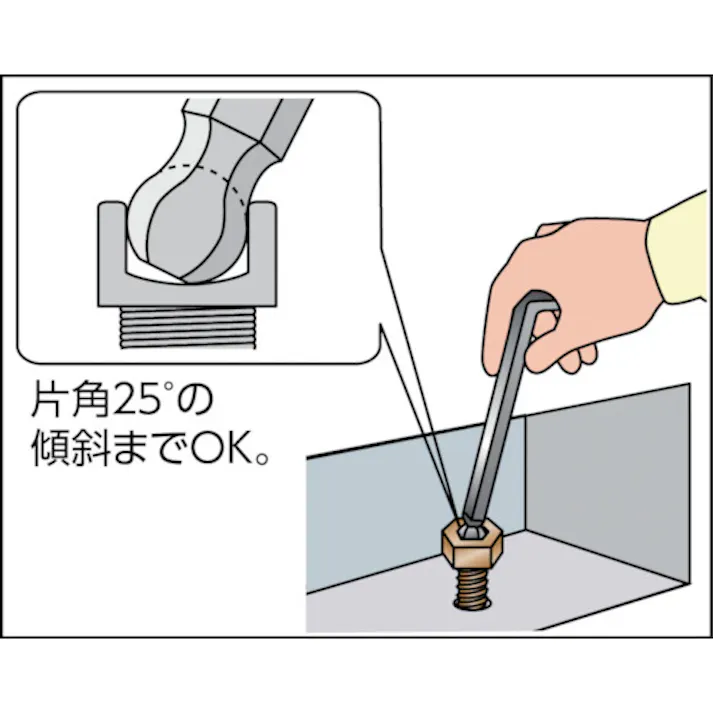 【CAINZ-DASH】トラスコ中山 ボールポイント六角棒レンチ 2.0mm GXB-20【別送品】