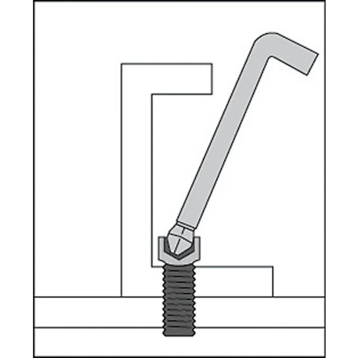 【CAINZ-DASH】トラスコ中山 ロングボールポイント六角棒 3.0mm GXBL-30【別送品】