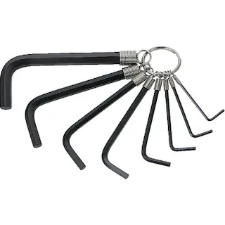 【CAINZ-DASH】トラスコ中山 リング式六角棒レンチセット 8本組 GR8-210【別送品】