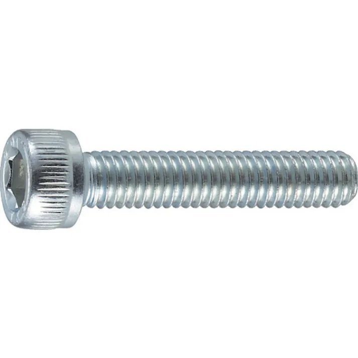 【CAINZ-DASH】トラスコ中山 六角穴付ボルト ユニクロ 全ネジ M12×30 10本入 /キャップボルト(CAP) B62-1230【別送品】