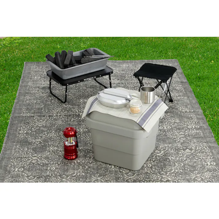 【CAINZ-DASH】トラスコ中山 トランクカーゴ 30L グレー GYC-30【別送品】