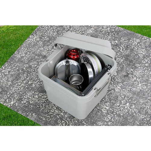 CAINZ-DASH】トラスコ中山 トランクカーゴ 30L グレー GYC-30