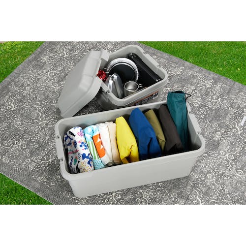 CAINZ-DASH】トラスコ中山 トランクカーゴ 70L グレー GYC-70