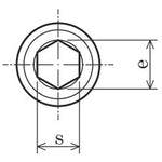 CAINZ-DASH】トラスコ中山 六角穴付止めねじ とがり先