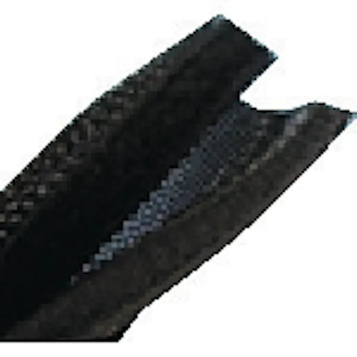 【CAINZ-DASH】トラスコ中山 編組チューブ(面ファスナー式)5mmX5m BTM5-5【別送品】