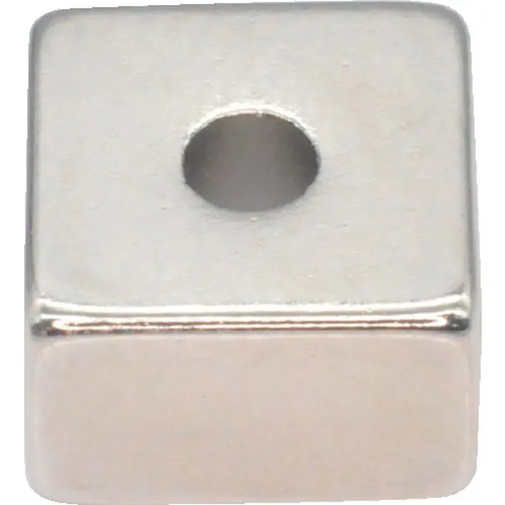 【CAINZ-DASH】トラスコ中山 ネオジム角形磁石 皿ねじ穴付 8MM×8MM×5MM M2 1個入 T08K05-M2【別送品】