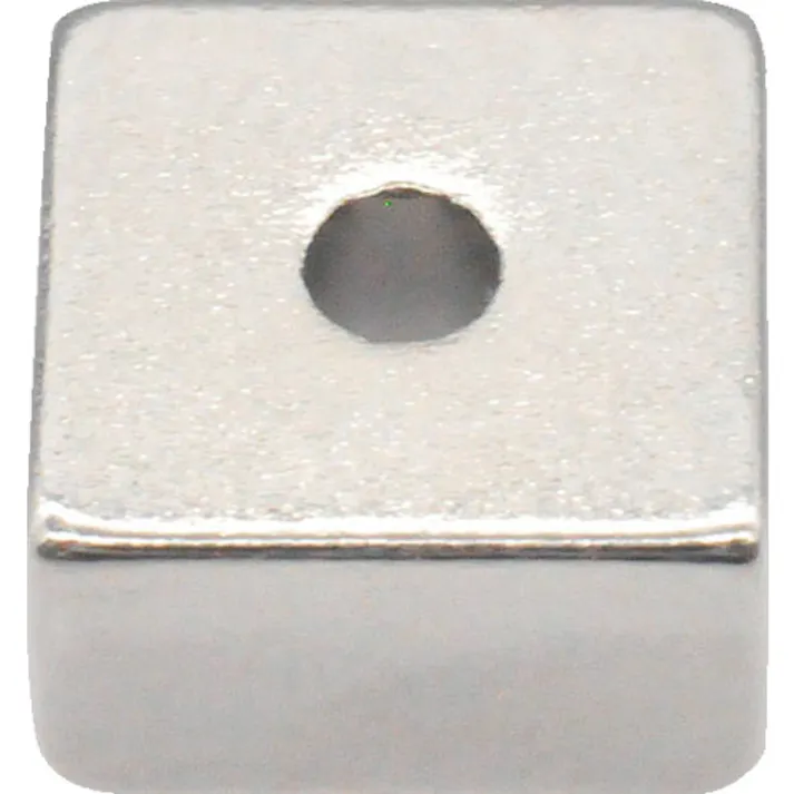 【CAINZ-DASH】トラスコ中山 ネオジム角形磁石 皿ねじ穴付 9MM×9MM×5MM M2 1個入 T09K05-M2【別送品】