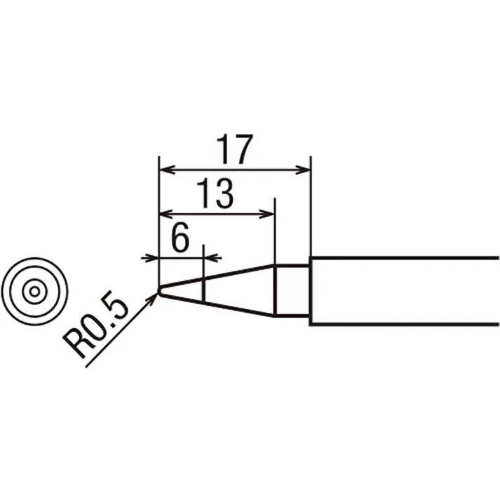 【CAINZ-DASH】トラスコ中山 替えこて先B型 T90用 TQ-T90RT-B【別送品】