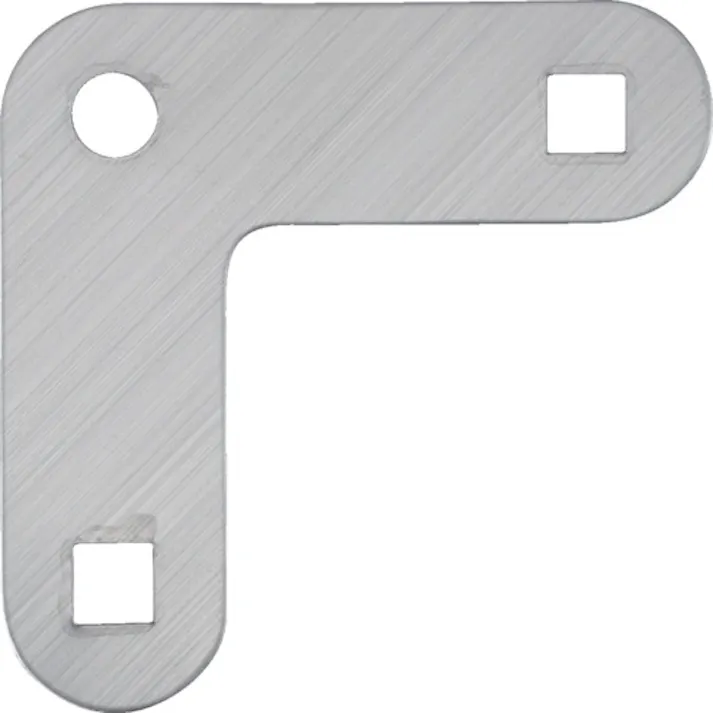 【CAINZ-DASH】トラスコ中山 ステンレス製シングル振止金具 小 SUS-S【別送品】